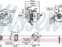 Compresor sistem de supraalimentare 93249 NISSENS pentru Bmw X5 Bmw Seria 3