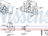 Compresor sistem de supraalimentare 93262 NISSENS pentru CitroEn Jumper CitroEn Relay Peugeot Boxer Peugeot Manager