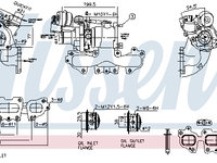 Compresor sistem de supraalimentare 93446 NISSENS pentru Renault Megane Renault Gran Renault Kangoo Dacia Dokker Dacia Lodgy Renault Clio Dacia Duster Renault Kadjar Renault Captur Renault ScEnic Renault Grand