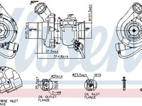 Compresor,sistem de supraalimentare NISSENS 93339