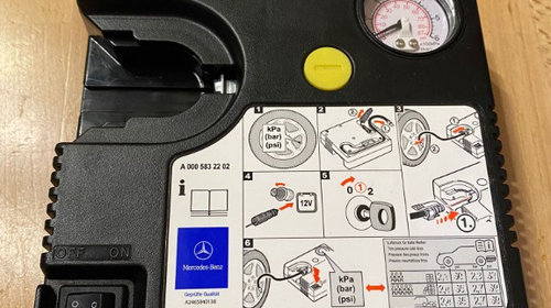 Compresor umflat roti auto ORIGINAL Mercedes - #841939413