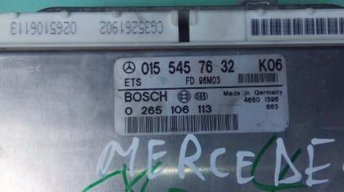 COMPUTER ECU MOTOR MERCEDES E CLASS 220 W210