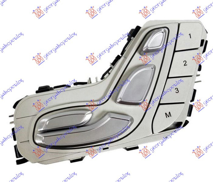 COMUTATOR AJUSTARE SCAUN SOFER (LUMINA ALBA) (CU MEMORIE) (3PIN) Stanga. , MERCEDES, MERCEDES E CLASS (W213) 20-23, 540207182