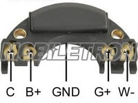 Comutator aprindere MITSUBISHI LANCER Mk IV (C6_A, C7_A) (1988 - 1994) MOBILETRON IG-M010