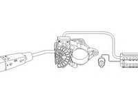 Comutator coloana directie MERCEDES-BENZ COUPE (C124), MERCEDES-BENZ limuzina (W124), MERCEDES-BENZ KOMBI Break (S124) - TOPRAN 400 521