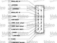 Comutator coloana directie NISSAN KUBISTAR caroserie (X80) (2003 - 2020) VALEO 251562