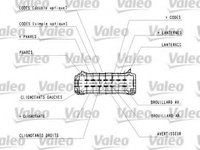 Comutator coloana directie RENAULT MEGANE I Break (KA0/1) (1999 - 2003) VALEO 251437 piesa NOUA