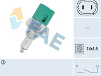 Comutator, lampa marsarier (40600 FAE) DACIA,MITSUBISHI,NISSAN,OPEL,RENAULT,VAUXHALL,VOLVO