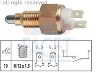 Comutator lampa marsarier 7 6011 FACET pentru Opel Corsa Opel Kadett Opel Ascona