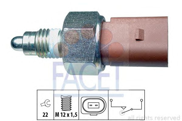 Comutator lampa marsarier AUDI A3 (8L1) - Cod intern: W20239445 - LIVRARE DIN STOC in 24 ore!!!