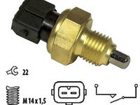 Comutator, lampa marsarier AUDI A4 Cabriolet (8H7, B6, 8HE, B7) (2002 - 2009) MEAT & DORIA 36003