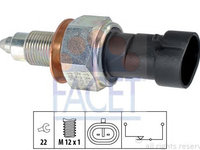 Comutator lampa marsarier IVECO DAILY III platou/sasiu - OEM - FACET: 1-860-258 - W02625586 - LIVRARE DIN STOC in 24 ore!!!