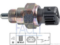 Comutator lampa marsarier SKODA FABIA (6Y2) - OEM - FACET: 1-860-216 - W02625500 - LIVRARE DIN STOC in 24 ore!!!