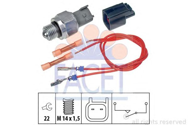 Comutator lampa marsarier VOLVO V50 (MW) - Cod int