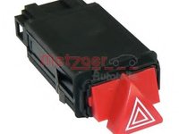 Comutator ,lumini de avarie AUDI A4 limuzina (8D2, B5), AUDI A4 Avant (8D5, B5) - METZGER 0916073