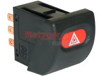 Comutator ,lumini de avarie OPEL ASTRA F Van (55_) (1991 - 1999) METZGER 0916006