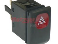 Comutator ,lumini de avarie VW GOLF Mk II (19E, 1G1), VW JETTA Mk II (19E, 1G2, 165) - METZGER 0916016