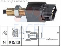 Comutator lumini frana 7 1169 FACET pentru Ford Ranger Mitsubishi Colt Mitsubishi Lancer Mitsubishi Montero Mitsubishi Pajero Mitsubishi Pajeroshogun Mitsubishi Shogun Mitsubishi Chariot Mitsubishi Nimbus Mitsubishi Space Toyota Camry Toyota Mr Toyot