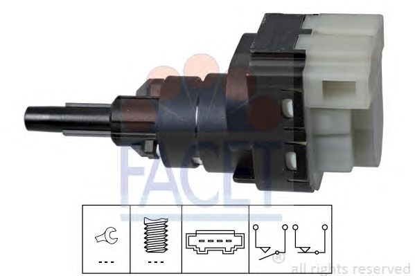 Comutator lumini frana AUDI A4 (8D2, B5) - Cod intern: W20239528 - LIVRARE DIN STOC in 24 ore!!!