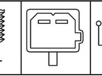 Comutator lumini frana CITROEN JUMPER caroserie 244 HELLA 6DD008622721