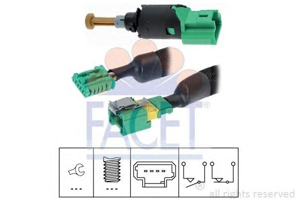 Comutator lumini frana CITROEN Jumpy 2 FACET 71213K