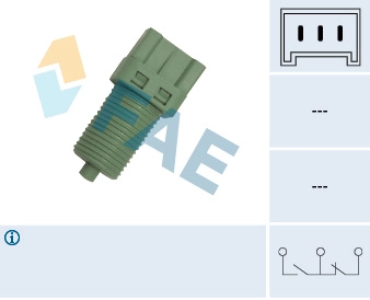 Comutator lumini frana FAE RENAULT ESPACE II (J/S63_) 1991-1996 - 24700