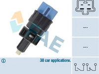 Comutator lumini frana HONDA ACCORD VIII (CU) (2008 - 2016) FAE 24602