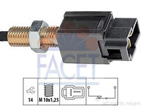 Comutator lumini frana HYUNDAI COUPE (RD) - OEM - FACET: 1-810-169 - W02624191 - LIVRARE DIN STOC in 24 ore!!!