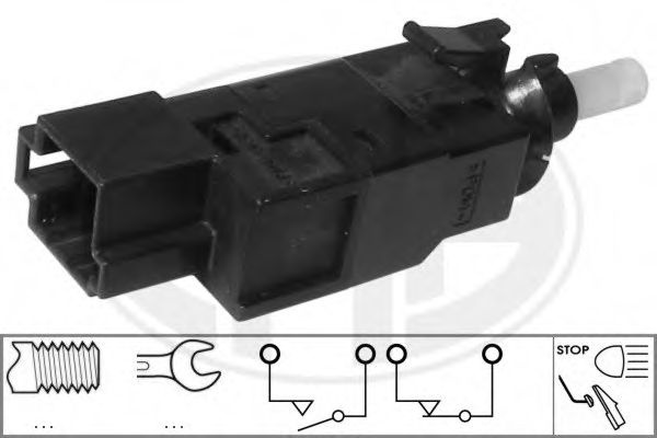 Comutator lumini frana MERCEDES C-CLASS T-Model (S203) (2001 - 2007) ERA 330739 piesa NOUA