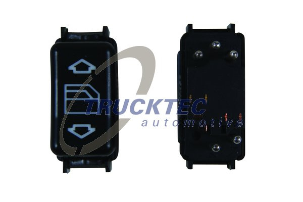 Comutator,macara geam fata dreapta (0258010 TRUCKTEC) MERCEDES-BENZ