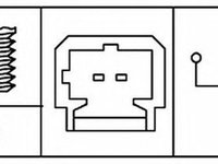 Comutator senzor ambreiaj tempomat RENAULT Scenic I JA0 1 HELLA 6DD179465181
