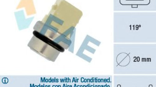 Comutator temperatura, racire AUDI A3 (8L1) (