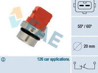 Comutator temperatura, racire SEAT IBIZA Mk II (6K1) (1993 - 1999) FAE 35320