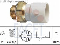 Comutator temperatura ventilator radiator 7 5182 FACET pentru Opel Corsa Opel Vita