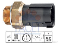 Comutator temperatura ventilator radiator AUDI A3 (8L1) - OEM - FACET: 1-850-690 - W02625277 - LIVRARE DIN STOC in 24 ore!!!