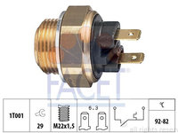 Comutator temperatura, ventilator radiator FACET 7.5016