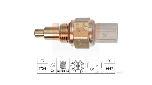 Comutator temperatura, ventilator radiator Ho