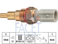 Comutator temperatura ventilator radiator MAZDA 323 1,7D 89- - OEM-FACET: 7.5205|1-850-205 - W02360747 - LIVRARE DIN STOC in 24 ore!!!