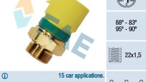 Comutator temperatura, ventilator radiator OP