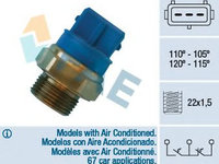 Comutator temperatura, ventilator radiator OPEL VECTRA C GTS (2002 - 2016) FAE 38330