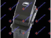 Comutator usa fata/spate (4pin) negru/Cromat pentru Seat Arona 17-,Peugeot Expert 07-16,Interior,Comutatoare
