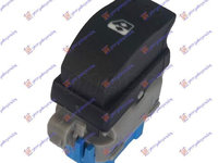 Comutator usa fata/spate dreapta /Stanga (Mufa Alba) (Lumina Alba) 6pin)-Dacia Duster 10-17 pentru Dacia Duster 10-17,Peugeot Expert 07-16,Interior,Comutatoare