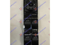 Comutator usa/Oglinda fata (negru/Argintiu) (Quatern)(3pin) pentru Ford Galaxy 06-11,Peugeot Expert 07-16,Interior,Comutatoare