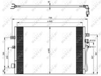 Condensator climatizare 350087 NRF