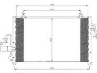 Condensator climatizare 35425 NRF pentru Daewoo Rezzo Daewoo Tacuma