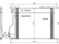 Condensator climatizare 35578 NRF pentru Mercedes-benz S-class Mercedes-benz Cl-class Mercedes-benz Sl