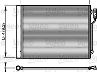 Condensator, climatizare (814192 VALEO) BMW