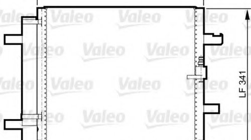 Condensator climatizare 814370 VALEO pentru A