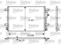 Condensator, climatizare (817741 VALEO) AUDI