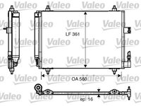 Condensator, climatizare (817824 VALEO) Citroen,PEUGEOT